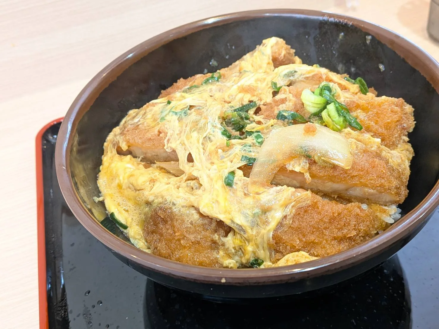 Wかつ丼の大盛り